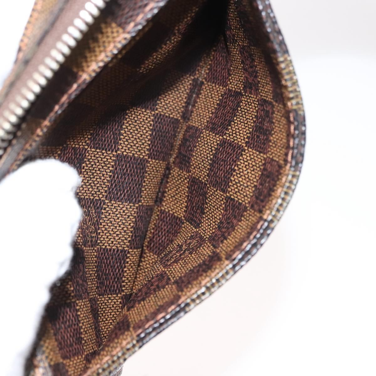 Louis Vuitton Geronimos Waist Bag Damier, BROWN, CANVAS, Shoulder bag