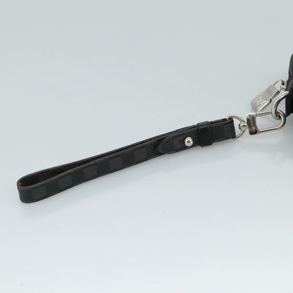 Louis Vuitton Pochette Volga Limited Edition Nemeth Damier Graphite, BLACK, CANVAS, Clutche & pouche