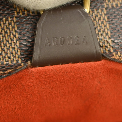 Louis Vuitton Parioli Handbag Damier, BROWN, CANVAS, Shoulder bag