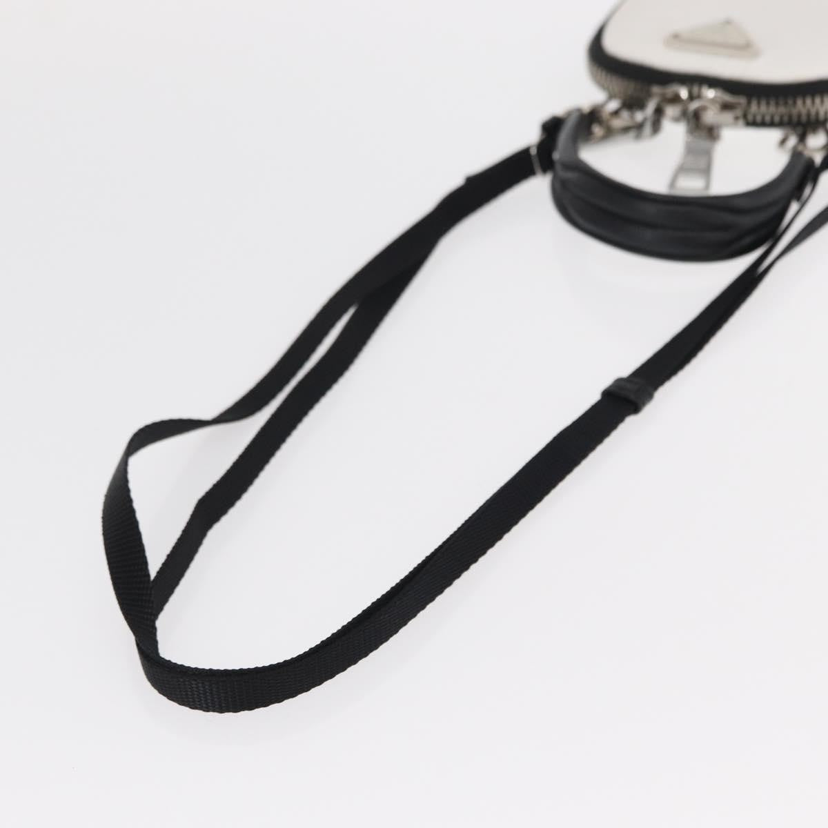 Prada Cargo Phone Holder Crossbody Bag Tessuto, WHITE, NYLON, Shoulder bag