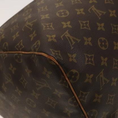 Louis Vuitton Keepall Bag Monogram Canvas, BROWN, CANVAS, Travel bag