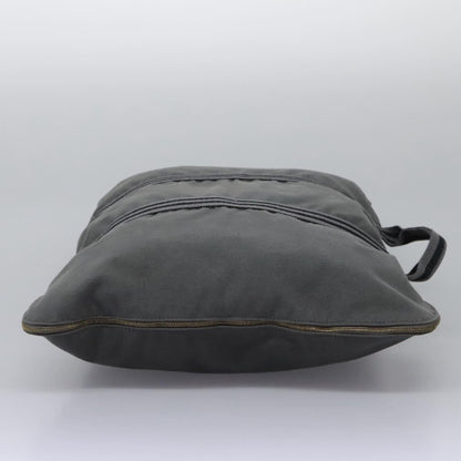 Hermes Fourre Tout Besace Messenger Bag Toile, GRAY, CANVAS, Crossbody bag
