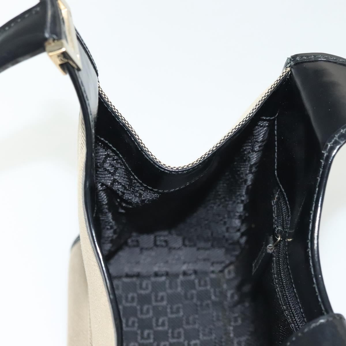 Gucci Jackie Original Shoulder Bag Leather Leather, BEIGE, CANVAS, Shoulder bag