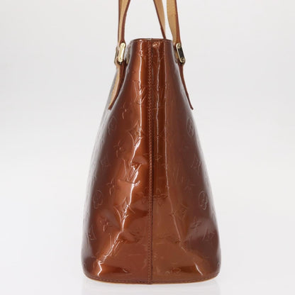 Louis Vuitton Houston Handbag Monogram Vernis, BROWN, PATENT_LEATHER, Handbag