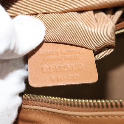 Bally Handbag Leather, BROWN, LEATHER, Handbag