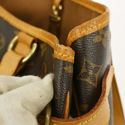 Louis Vuitton Batignolles Handbag Monogram Canvas, BROWN, CANVAS, Handbag