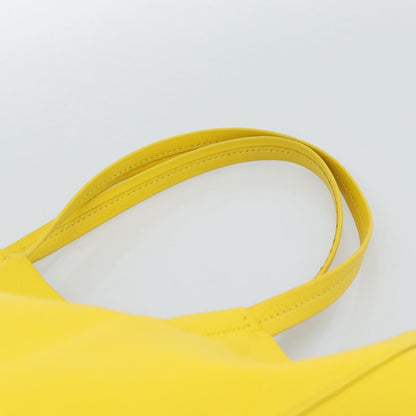 Celine Tote bag Leather, Yellow, Leather, Tote Bag