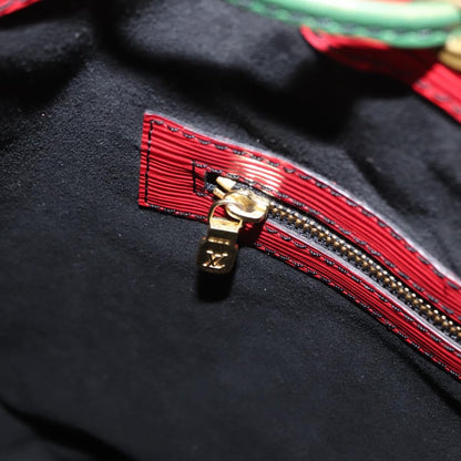 Louis Vuitton Tricolor Noe Handbag Epi Leather, RED, LEATHER, Shoulder bag