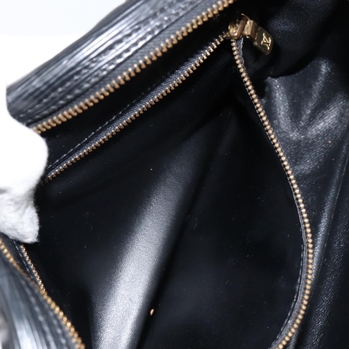 Louis Vuitton Trocadero Handbag Epi Leather, BLACK, LEATHER, Shoulder bag