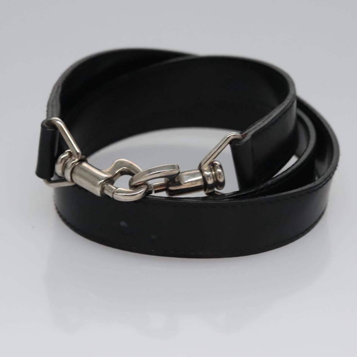 Gucci Vintage Bamboo Handle Bag Nylon, BLACK, CANVAS, Handbag