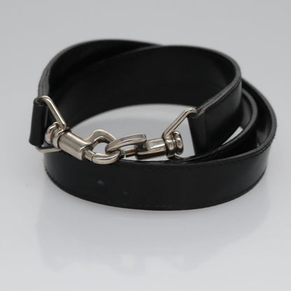 Gucci Vintage Bamboo Handle Bag Nylon, BLACK, CANVAS, Handbag