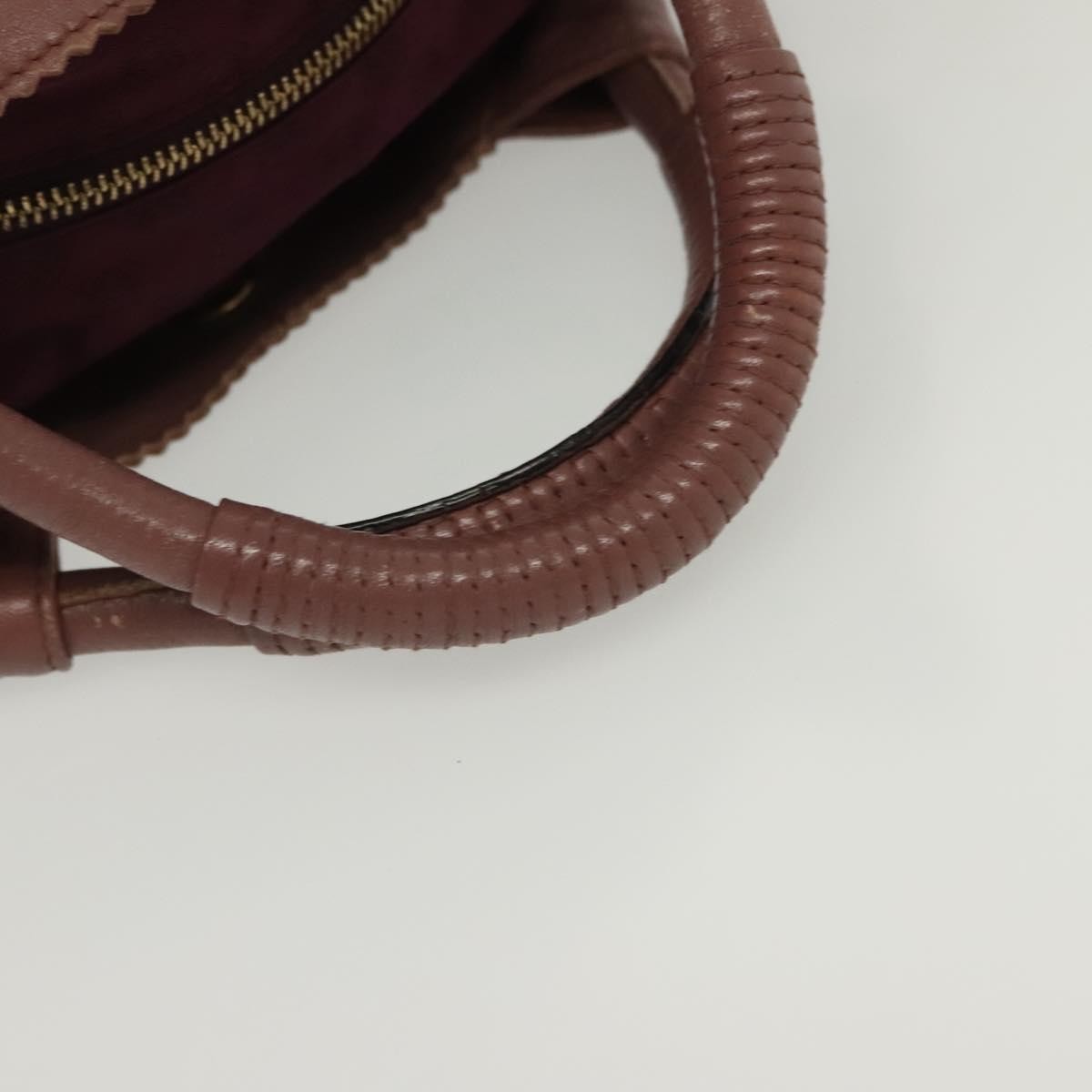 Loewe Anagram Logo Nappa Aire Hand Bag Leather, PINK, LEATHER, Handbag