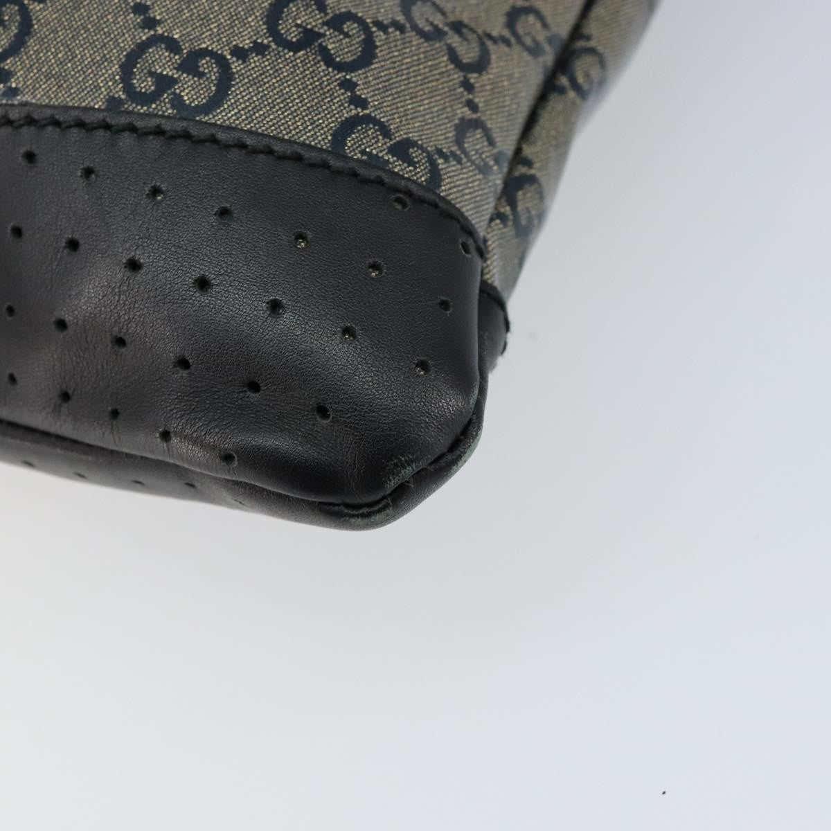 Gucci GG Canvas Bag Canvas, NAVY, CANVAS, Shoulder bag