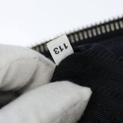 Prada Cuir Convertible Shopping Tote Leather, NAVY, LEATHER, Handbag