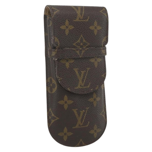Louis Vuitton Etui à lunette Canvas, BROWN, CANVAS, Wallets