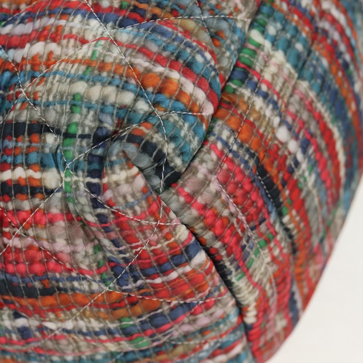 Chanel Coco Cocoon Reversible Tote Quilted Printed Nylon, WHITE, NYLON, Tote bag