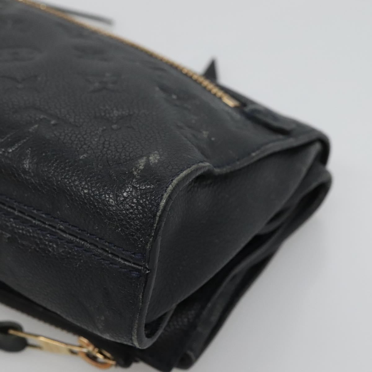 Louis Vuitton Petillante Clutch Monogram Empreinte Leather, BLACK, LEATHER, Clutche & pouche