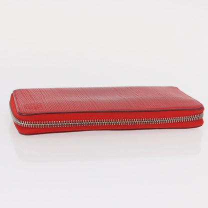 Loewe Anagram Wallet Leather, RED, LEATHER, Wallets