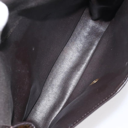 Christian Dior Vintage CD Flap Shoulder Bag Canvas, BROWN, CANVAS, Shoulder bag