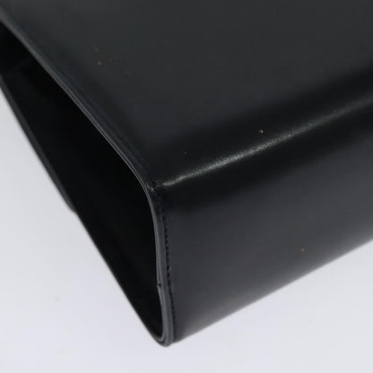 Salvatore Ferragamo Gancini Flap Shoulder bag Leather, BLACK, LEATHER, Shoulder bag