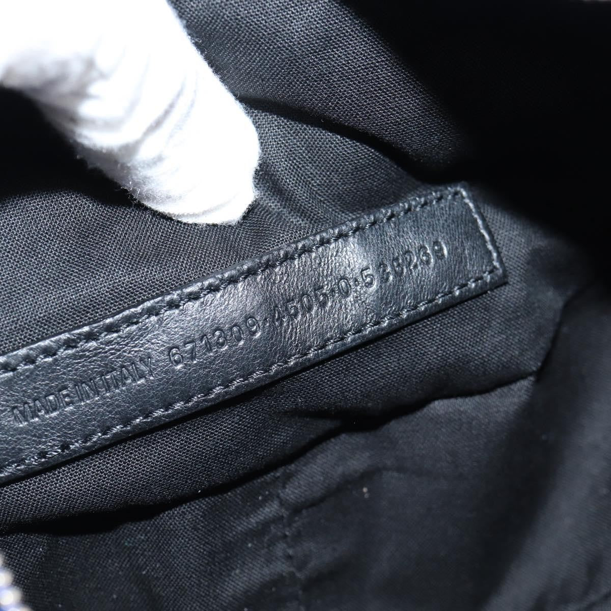 Balenciaga Le Cagole Giant Studs Shoulder Bag Leather, BLUE, LEATHER, Shoulder bag