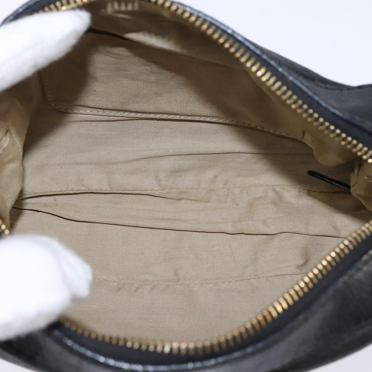 Chloe Vintage Shoulder Bag Leather, BLACK, LEATHER, Shoulder bag