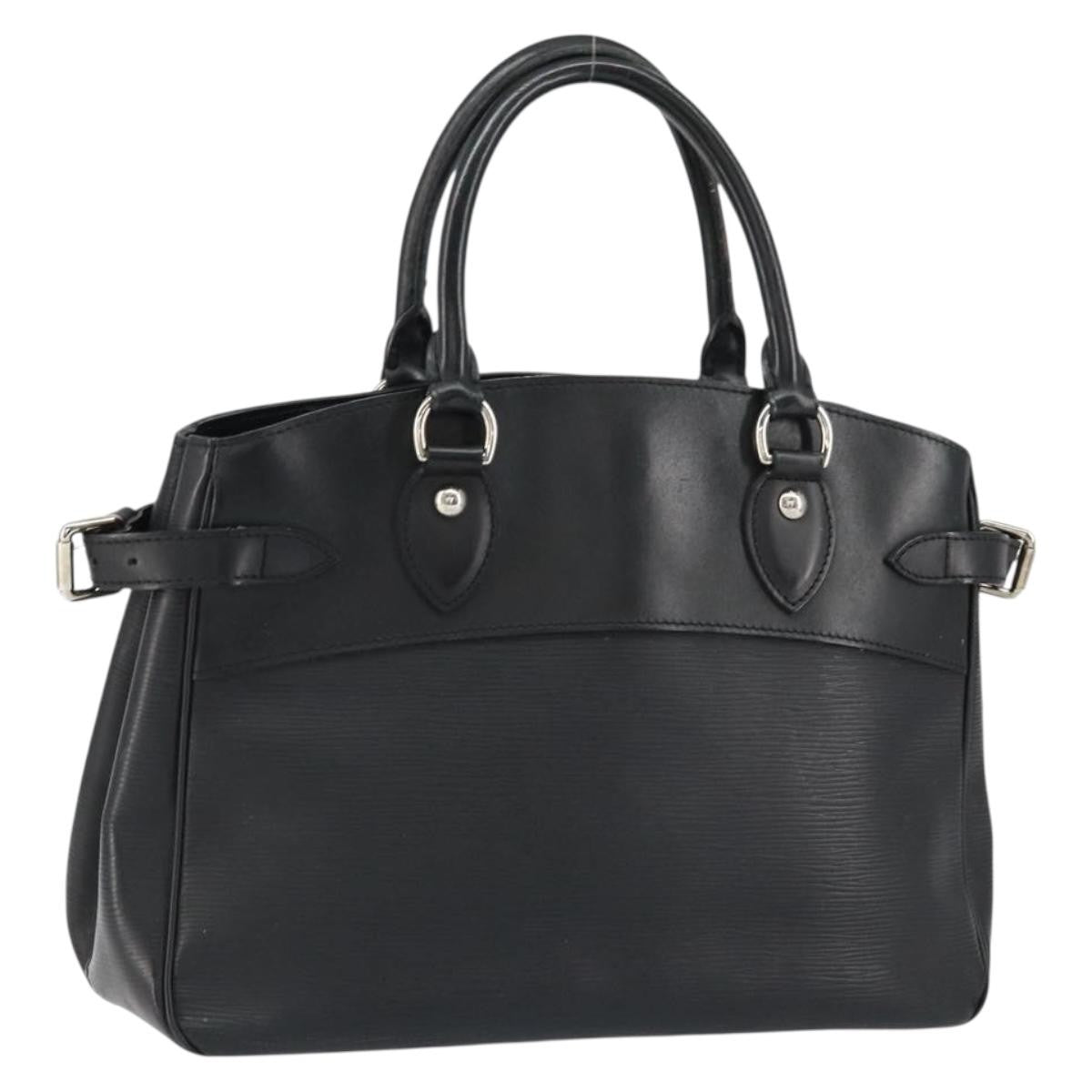 Louis Vuitton Passy Tote Epi Leather, BLACK, LEATHER, Handbag