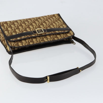 Christian Dior Trotter shoulder bag Canvas, BEIGE, CANVAS, Shoulder bag