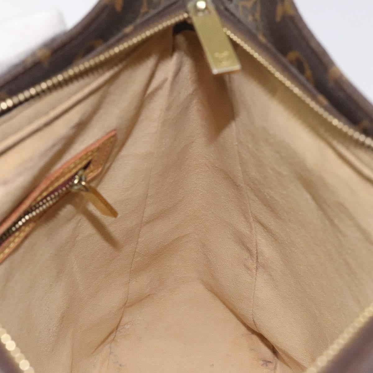 Louis Vuitton Looping Handbag Monogram Canvas, BROWN, CANVAS, Handbag