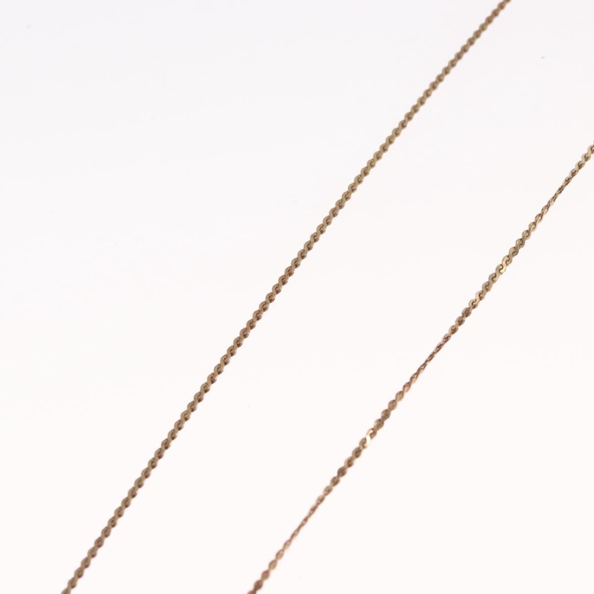 Christian Dior CD Logo necklace Metal, GOLD, METAL, Necklace