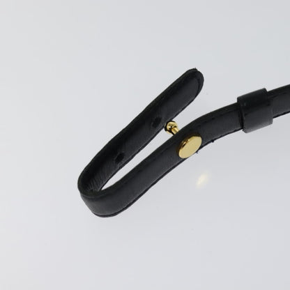 Chanel CC Belt Leather, BLACK, LEATHER, Belts