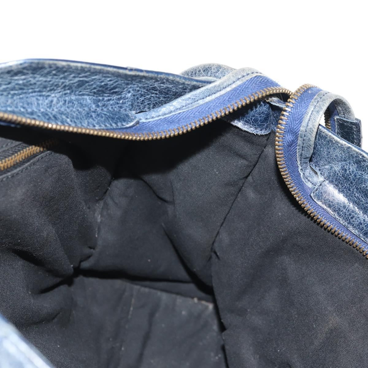 Balenciaga City Classic Studs Bag Woven Crocodile Embossed Leather, MULTICOLOUR, LEATHER, Handbag