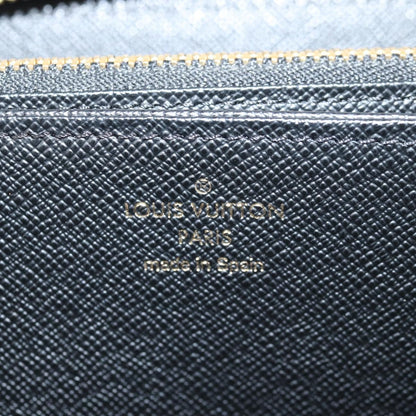 Louis Vuitton Zippy Wallet NM Monogram Canvas, BLACK, CANVAS, Wallets