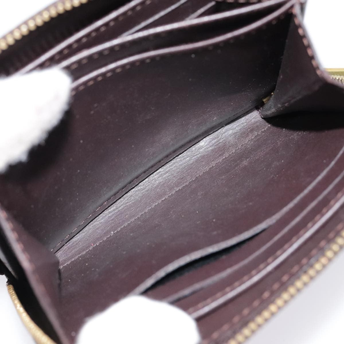 Louis Vuitton Porte-Monnaie Zippy Wallet Monogram Vernis, BURGUNDY, PATENT_LEATHER, Wallets