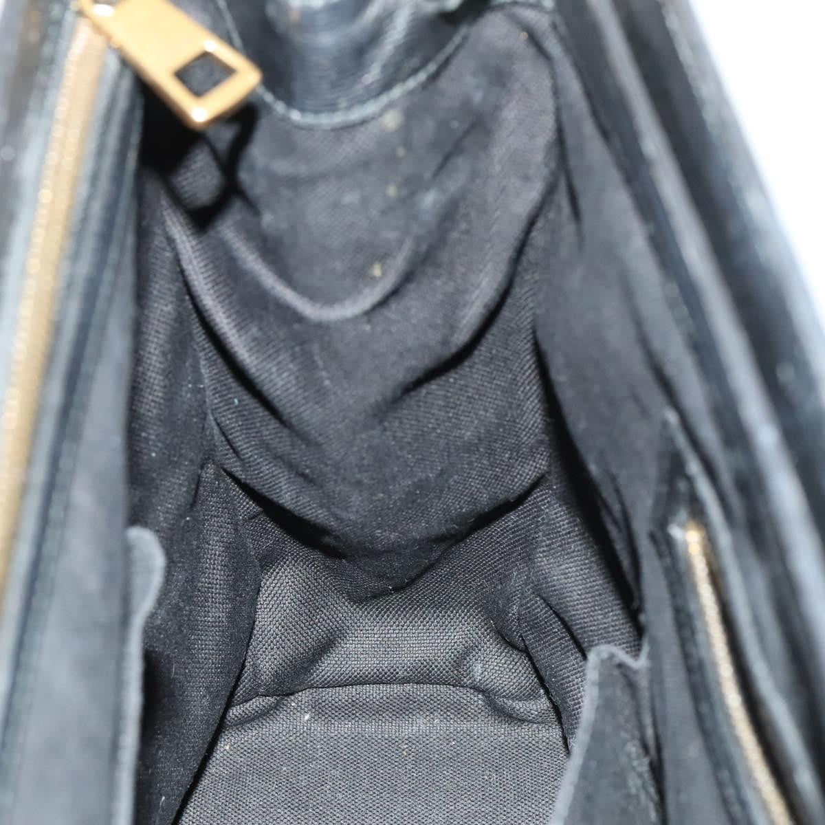 Gucci Bright Bit Convertible Tote Leather, BLACK, LEATHER, Handbag