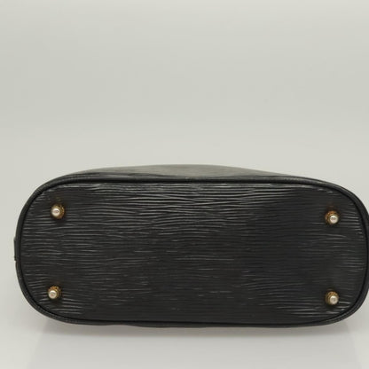 Fendi Vintage Top Handle Dome Bag Leather, BLACK, LEATHER, Handbag