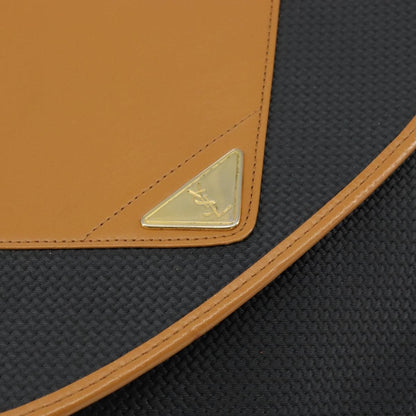 Saint Laurent Vintage Shoulder Bag Leather, BEIGE, LEATHER, Shoulder bag