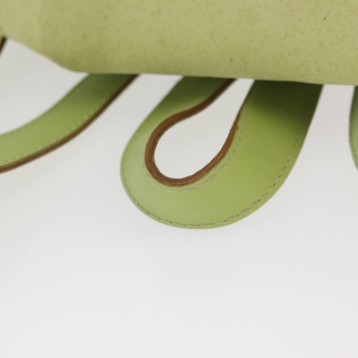 Salvatore Ferragamo Gancini Backpack Suede, GREEN, SUEDE, Backpack