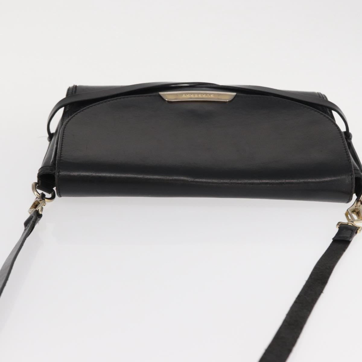 Burberry Bridle Abbott Crossbody Bag Leather, BLACK, LEATHER, Shoulder bag