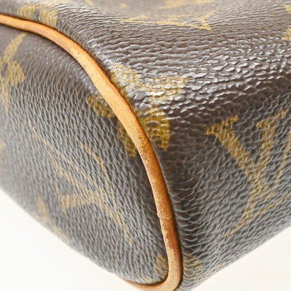 Louis Vuitton Sonatine Handbag Monogram Canvas, Brown, Canvas, Handbag