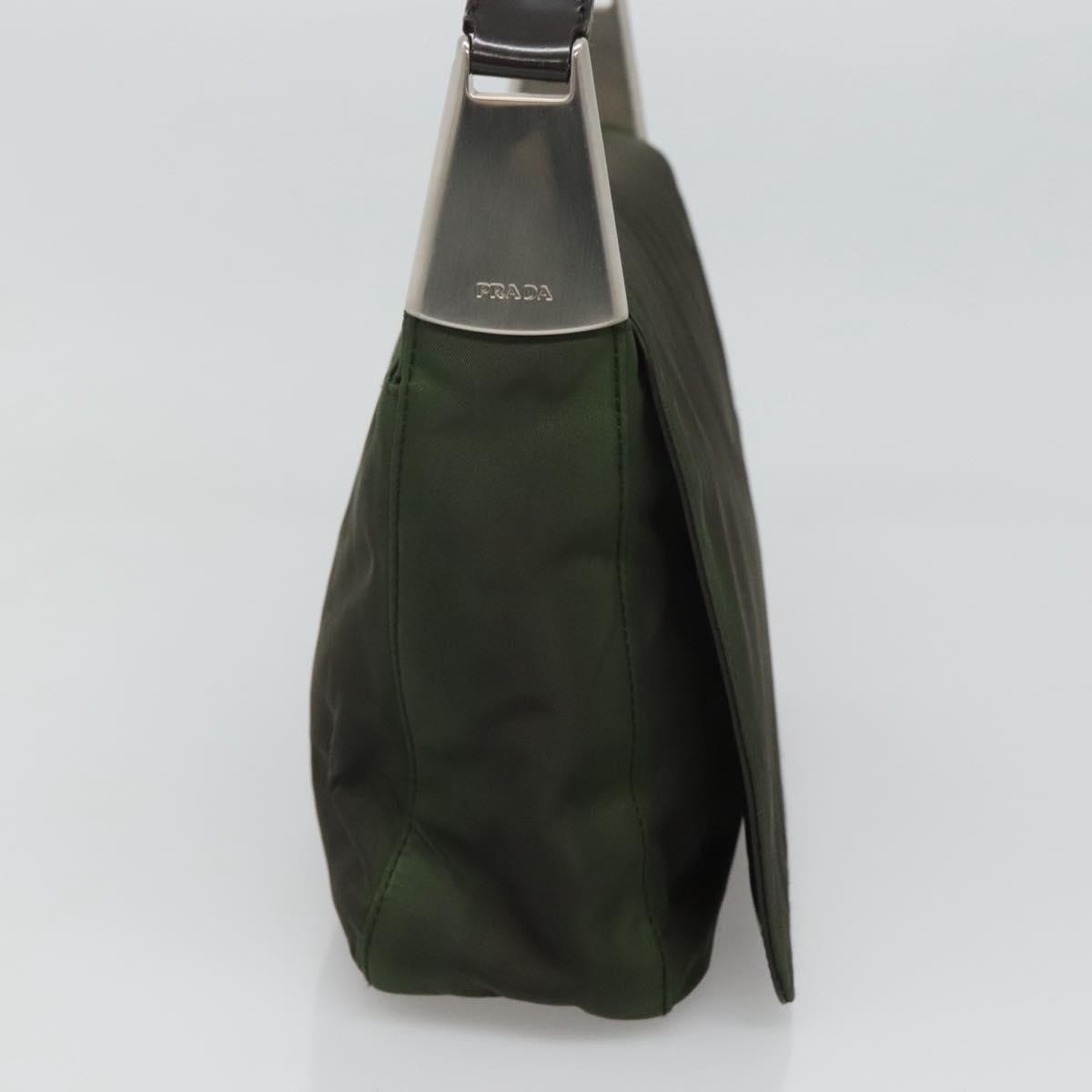 Prada Vintage Shoulder Bag Tessuto, KHAKI, NYLON, Shoulder bag