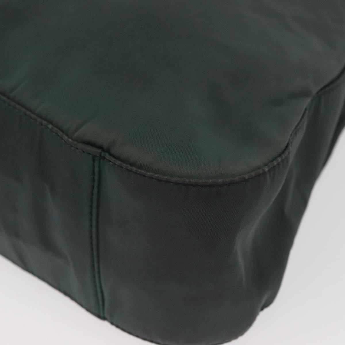 Prada Vintage Shoulder Bag Tessuto, GREEN, NYLON, Shoulder bag