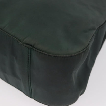 Prada Vintage Shoulder Bag Tessuto, GREEN, NYLON, Shoulder bag