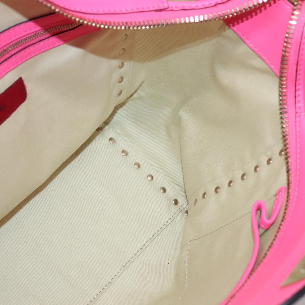 Valentino Garavani Rockstud Tote Rigid Leather, PINK, LEATHER, Tote bag