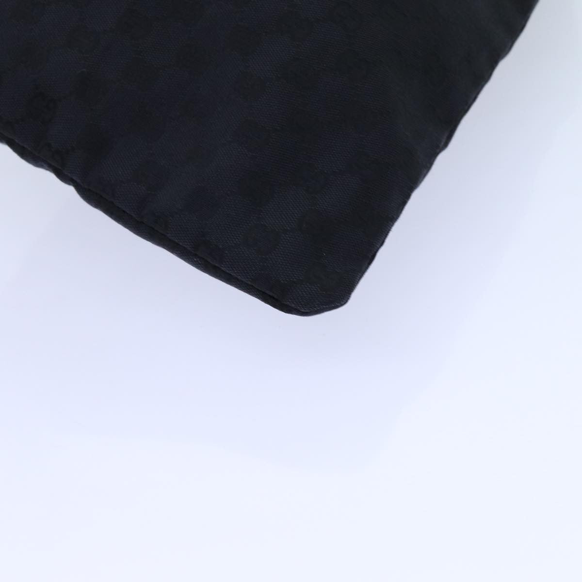 Gucci Vintage Web Drawstring Bucket Bag GG Coated Canvas, BLACK, CANVAS, Clutche & pouche