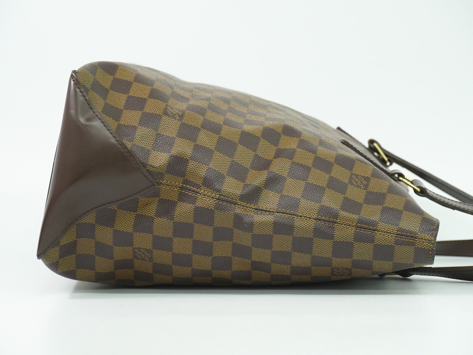 Louis Vuitton Cabas Mezzo Damier, BROWN, CANVAS, Tote bag