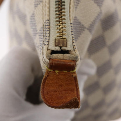 Louis Vuitton Saleya Handbag Damier, WHITE, CANVAS, Tote bag