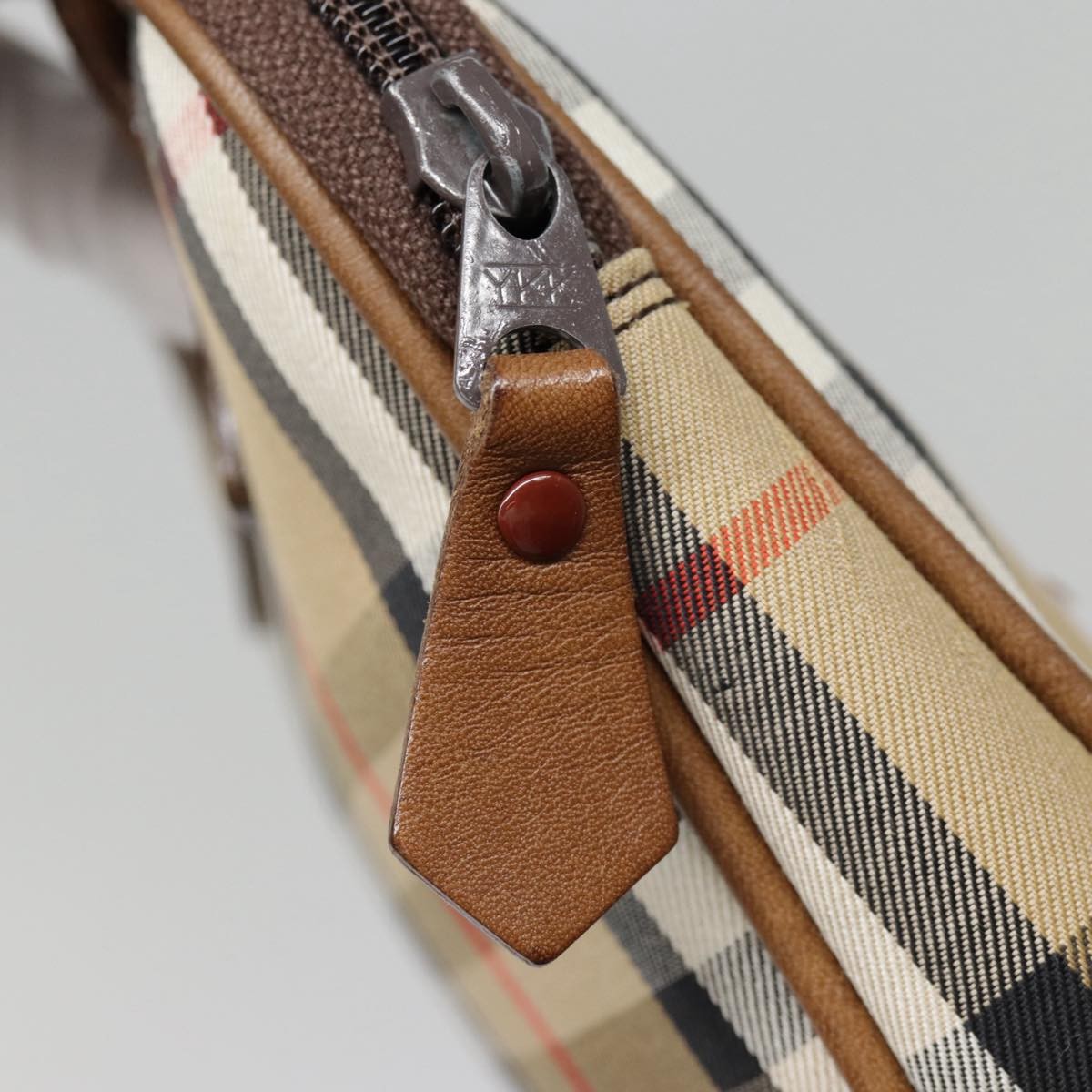 Burberry Nova Check Bowling Bag Canvas, BEIGE, CANVAS, Handbag