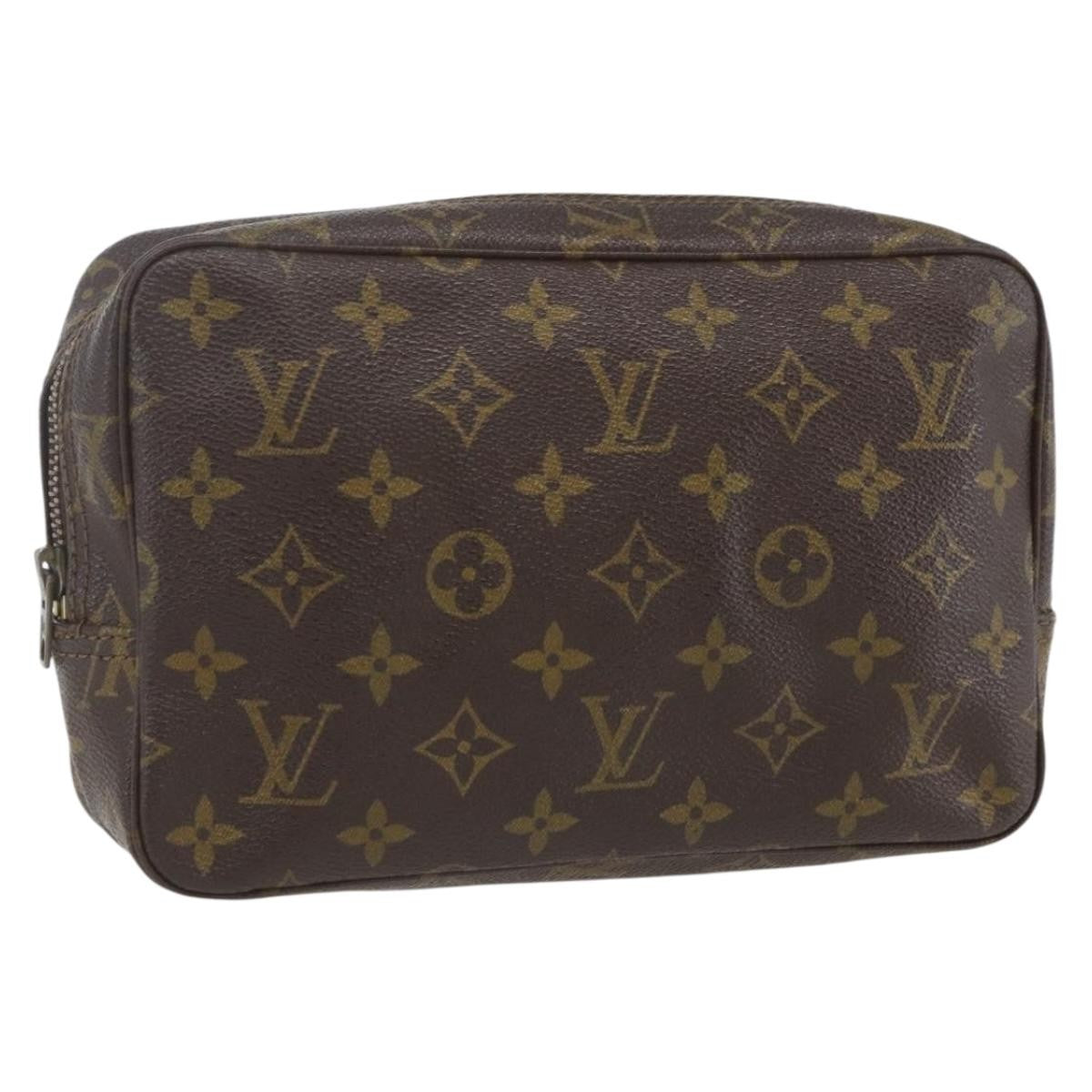 Louis Vuitton Trousse Toilette Monogram Canvas, BROWN, CANVAS, Clutche & pouche