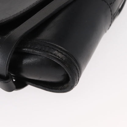 Burberry Bridle Abbott Crossbody Bag Leather, BLACK, LEATHER, Shoulder bag